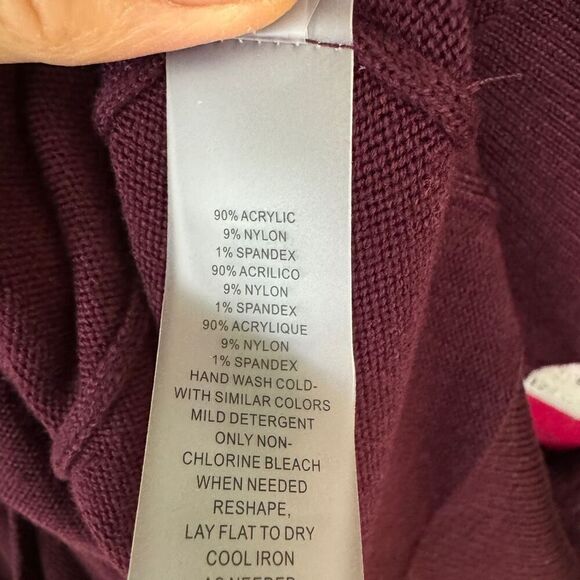 Vince Camuto Balloon Sleeve Knit Sweater Dress - Size Small - Picture 8 of 8